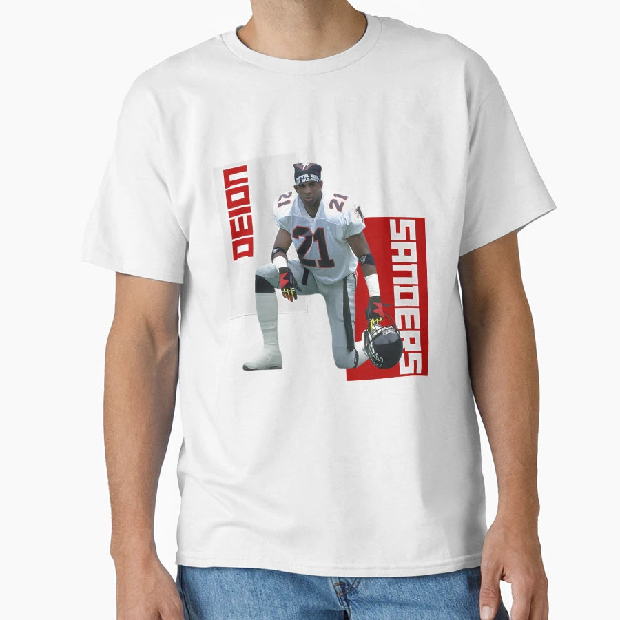Deion Sanders T-Shirt - Trendy Graphic for Adults - T-Shirt, Sweatshirt, Hoodie