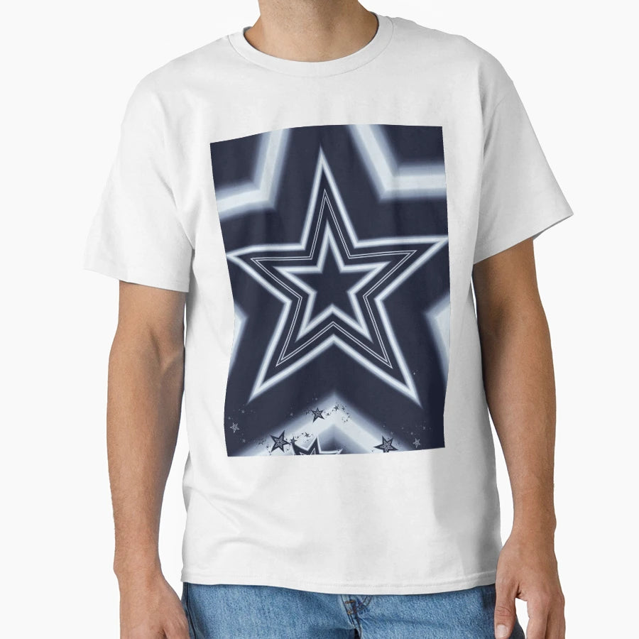 Blue Star T-Shirt - Custom Art Print Unisex - T-Shirt, Sweatshirt, Hoodie