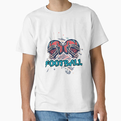 Amercian Football Quarterback Designer T-Shirt - Fun Novelty Design Unisex - T-Shirt, Sweatshirt, Hoodie