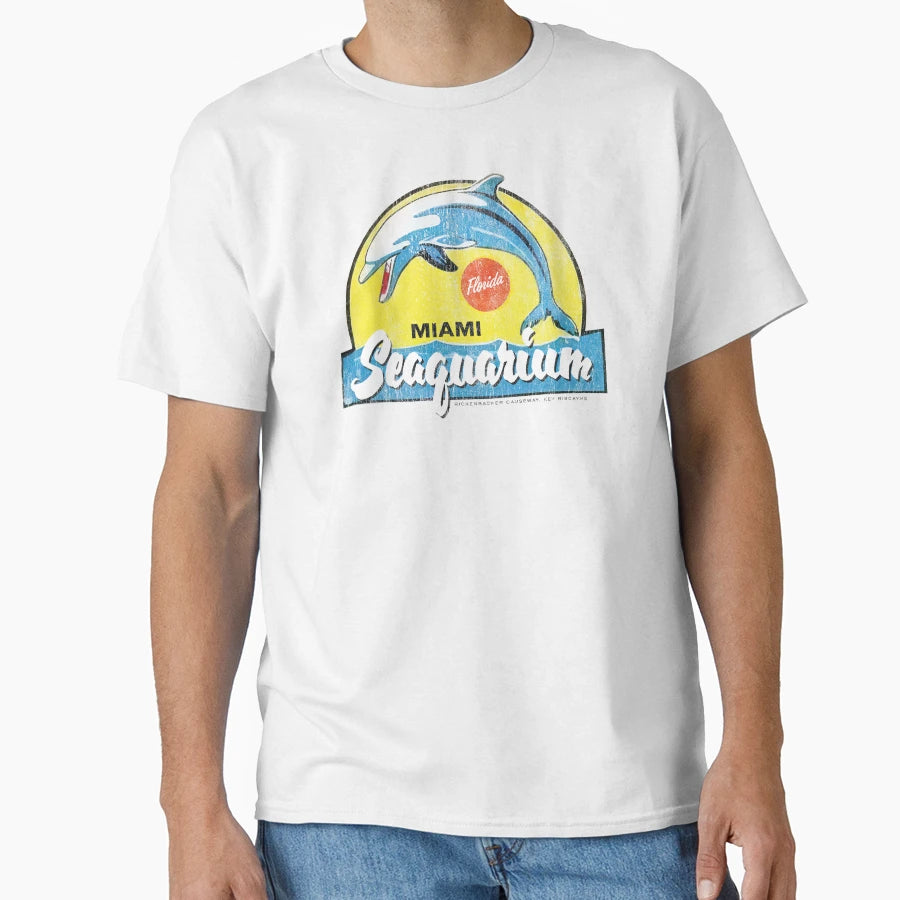 Seaquarium Miami Fl T-Shirt - Novelty Apparel Men Women - T-Shirt, Sweatshirt, Hoodie