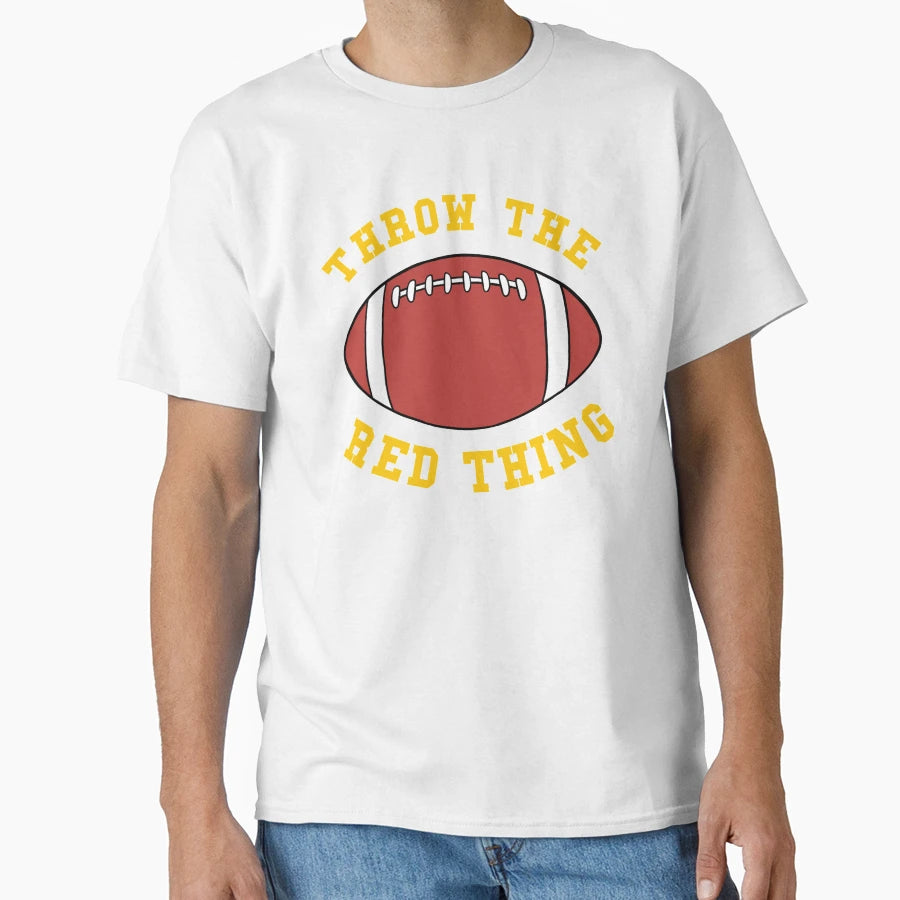 Funny Football Throw Red Thing T-Shirt - Fun Novelty Design Unisex - T-Shirt, Sweatshirt, Hoodie