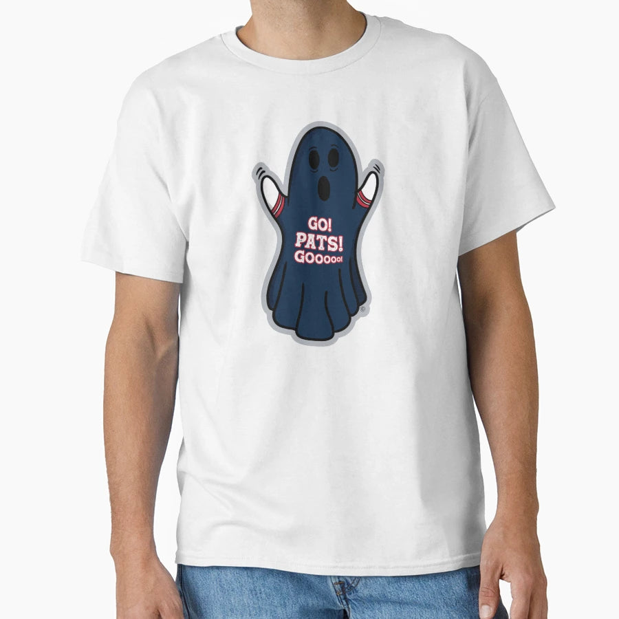 Ghost New England Patriots T-Shirt - Streetwear Style Unisex - T-Shirt, Sweatshirt, Hoodie