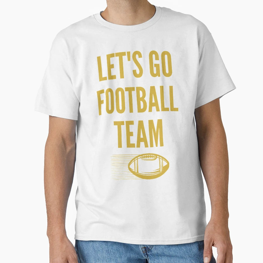 Lets Go Football Team Washington Dc T-Shirt - Aesthetic Graphic Unisex - T-Shirt, Sweatshirt, Hoodie