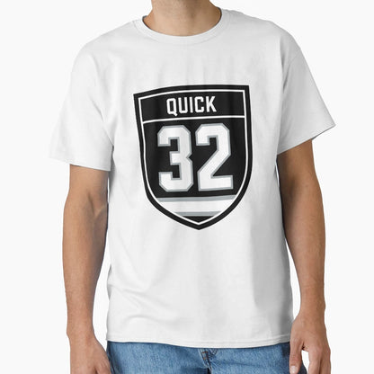 Quick 32 Emblem T-Shirt - Aesthetic Graphic for Adults - T-Shirt, Sweatshirt, Hoodie