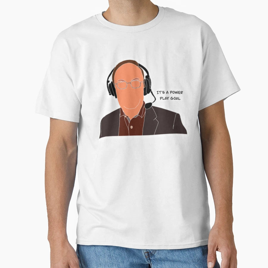 Sam Rosen It S Power Play Goal T-Shirt - Trendy Graphic Men Women - T-Shirt, Sweatshirt, Hoodie