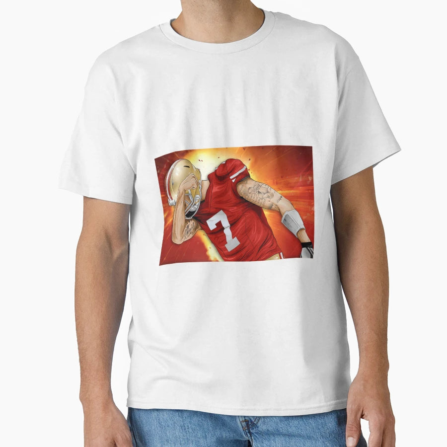 Colin Kaepernick Ck 7 Face Fans T-Shirt - Streetwear Style Unisex - T-Shirt, Sweatshirt, Hoodie