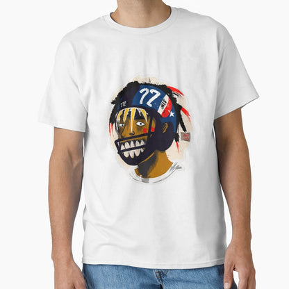 American Football Player T-Shirt - Graphic Print Men Women - T-Shirt, Sweatshirt, Hoodie