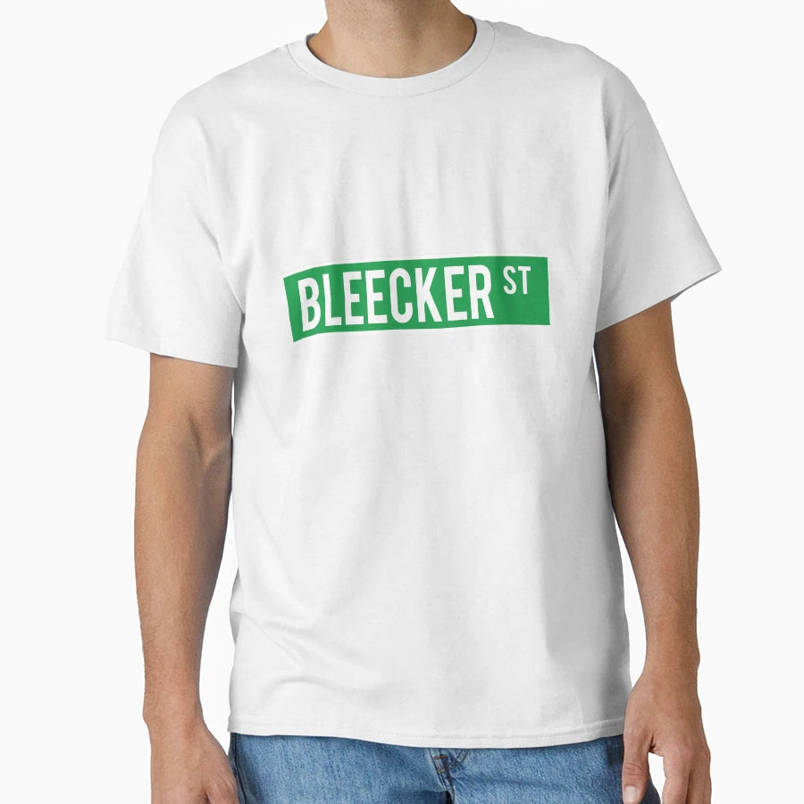 Bleecker St T-Shirt - Minimalist Print for Adults - T-Shirt, Sweatshirt, Hoodie