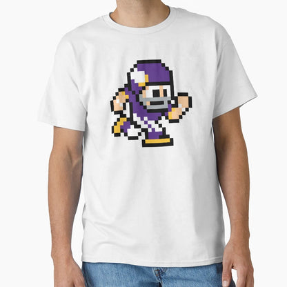 Minnesota Vikings Tecmo Super Bowl T-Shirt - Unique Graphic Unisex - T-Shirt, Sweatshirt, Hoodie