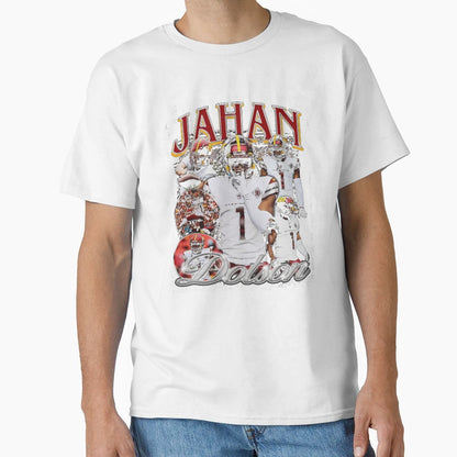 Jahan Dotson Bootleg T-Shirt - Aesthetic Graphic Men Women - T-Shirt, Sweatshirt, Hoodie