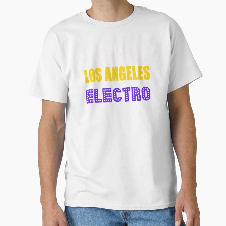 Los Angeles Electro T-Shirt - Unique Graphic Unisex - T-Shirt, Sweatshirt, Hoodie