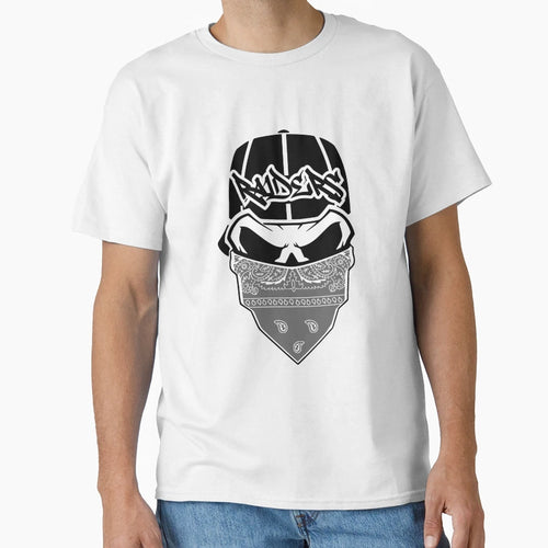 Las Vegas Raiders Skull Bandana T-Shirt - Fun Novelty Design for Adults - T-Shirt, Sweatshirt, Hoodie