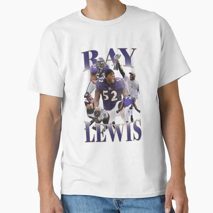 Ray Lewis Bootleg T-Shirt - Graphic Print Unisex - T-Shirt, Sweatshirt, Hoodie