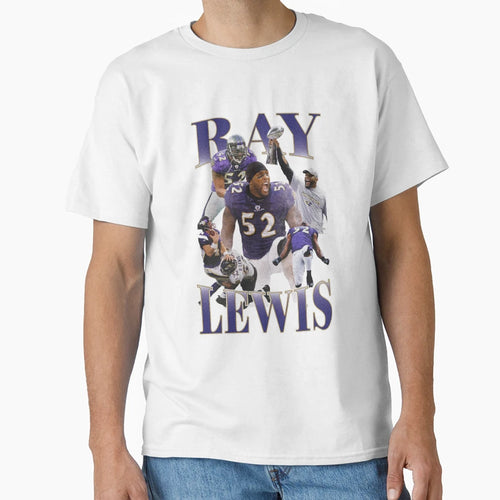 Ray Lewis Bootleg T-Shirt - Graphic Print Unisex - T-Shirt, Sweatshirt, Hoodie