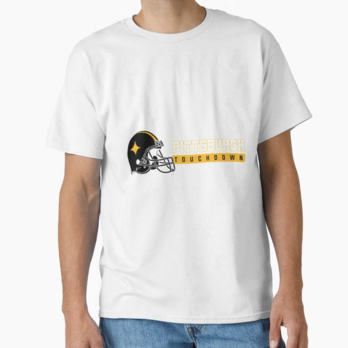Pittsburgh Football Team Touchdown T-Shirt - Unique Graphic for Adults - T-Shirt, Sweatshirt, Hoodie