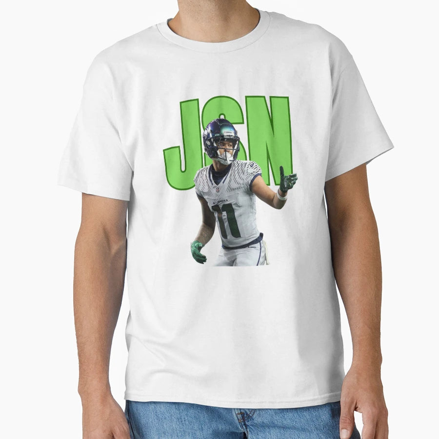 Jaxon Smith Njigba Rivalry Uniform T-Shirt - Graphic Print Unisex - T-Shirt, Sweatshirt, Hoodie
