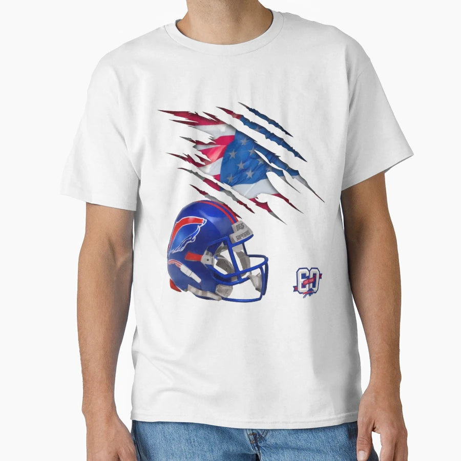 Art Buffalo Bills T-Shirt - Casual Everyday Wear Unisex - T-Shirt, Sweatshirt, Hoodie