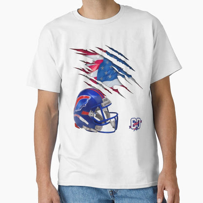 Art Buffalo Bills T-Shirt - Casual Everyday Wear Unisex - T-Shirt, Sweatshirt, Hoodie