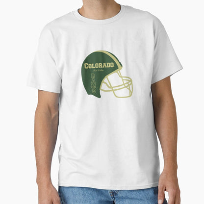 Fort Collins Colorado Co Football T-Shirt - Casual Everyday Wear Men Women - T-Shirt, Sweatshirt, Hoodie