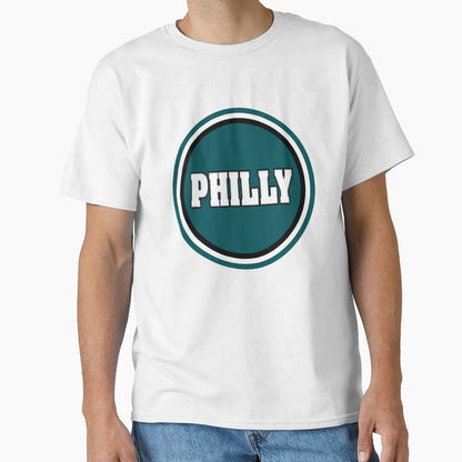 Philly Circle T-Shirt - Minimalist Print Men Women - T-Shirt, Sweatshirt, Hoodie