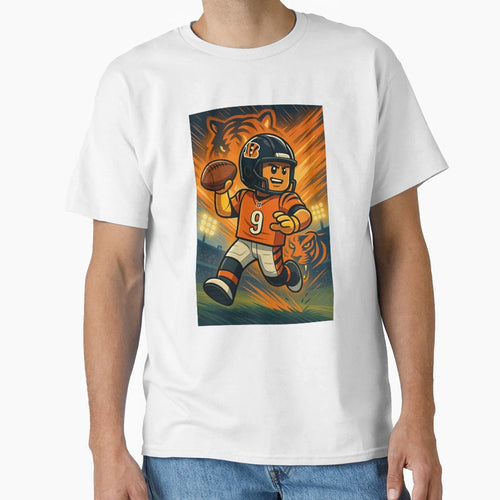 Block Burrow T-Shirt - Novelty Apparel Men Women - T-Shirt, Sweatshirt, Hoodie