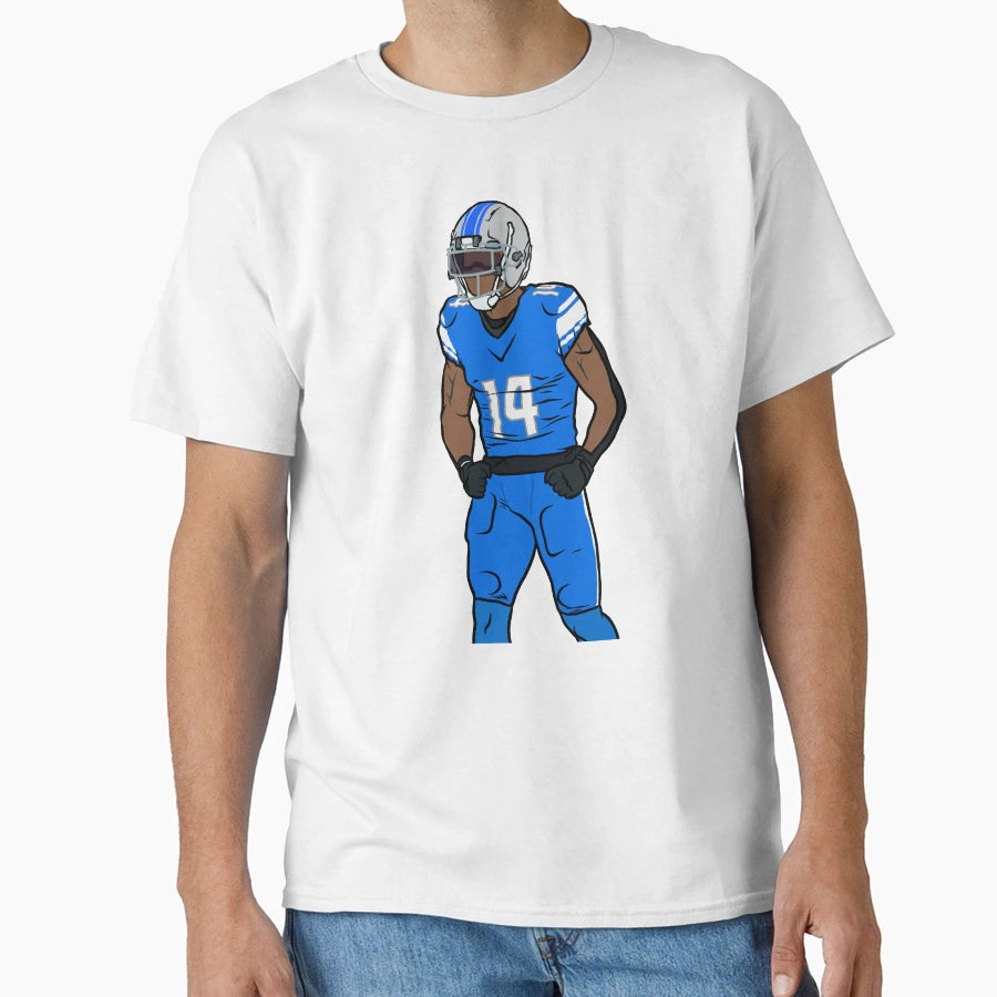 Amon Ra St Brown Celebration T-Shirt - Trendy Graphic Unisex - T-Shirt, Sweatshirt, Hoodie
