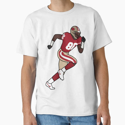 Jerry Rice T-Shirt - Aesthetic Graphic Men Women - T-Shirt, Sweatshirt, Hoodie