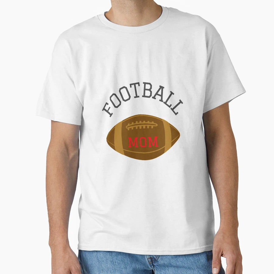 Football Mom T-Shirt - Unique Graphic Men Women - T-Shirt, Sweatshirt, Hoodie