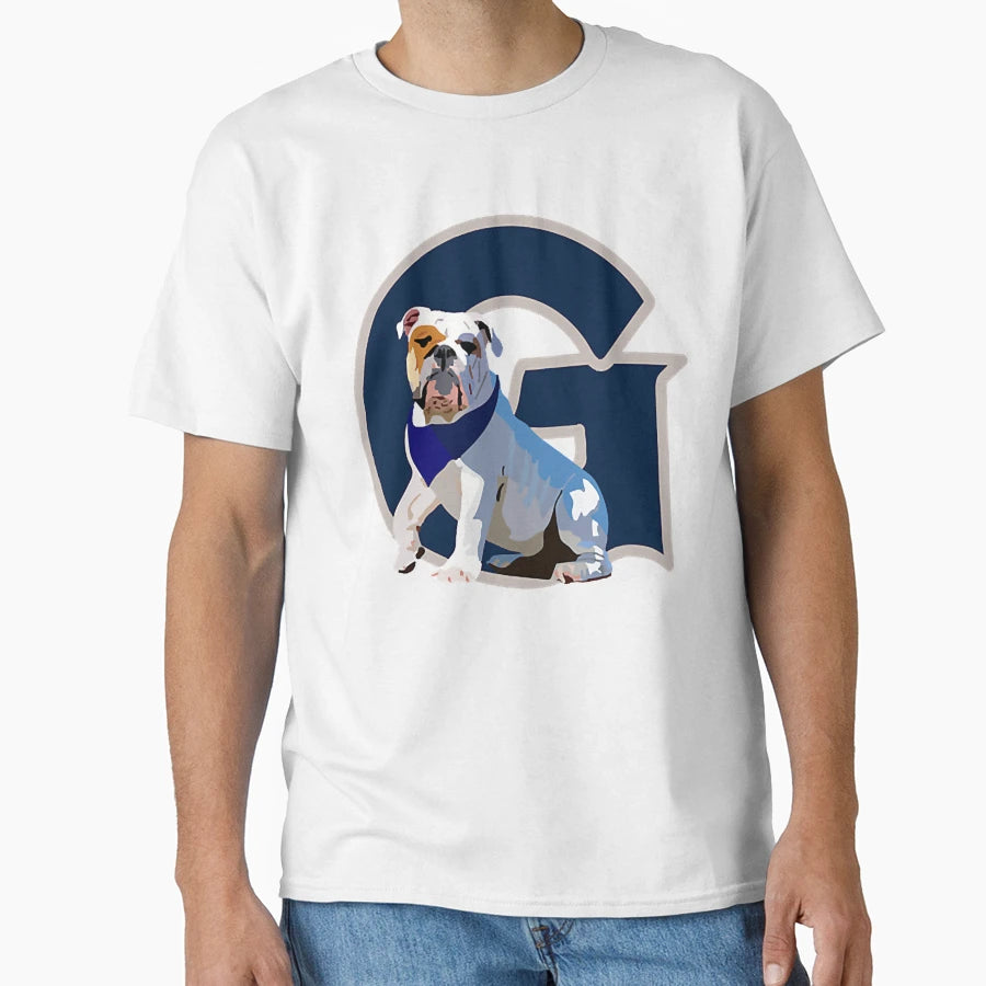 Georgetown Bulldog T-Shirt - Unique Graphic for Adults - T-Shirt, Sweatshirt, Hoodie
