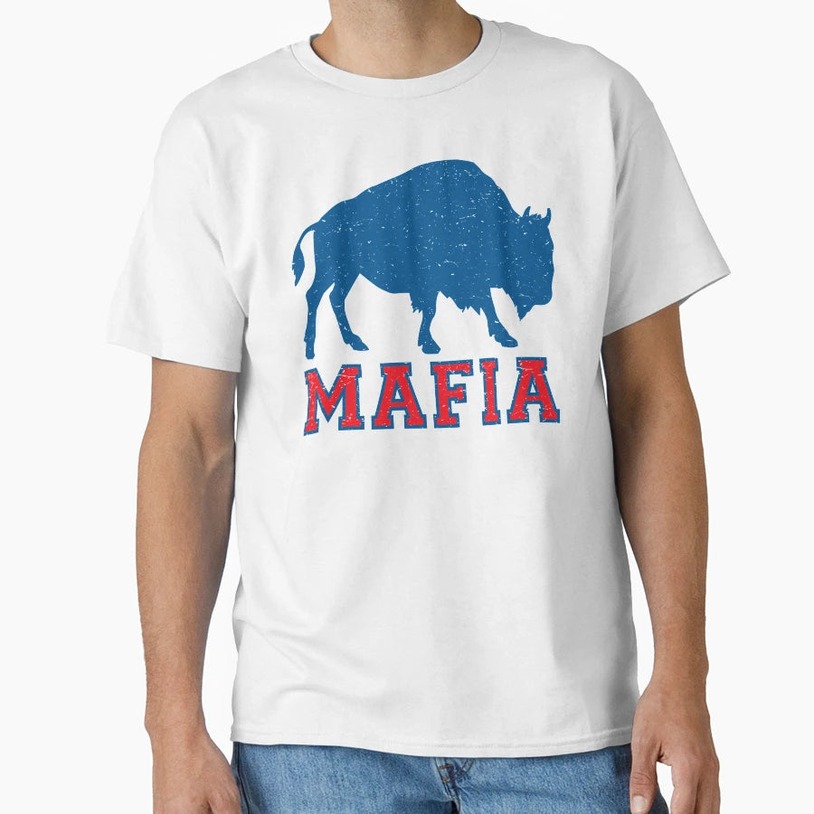 Bills Mafia Ii Football Fan T-Shirt - Minimalist Print for Adults - T-Shirt, Sweatshirt, Hoodie