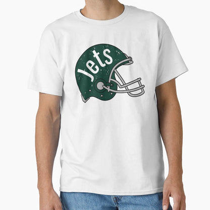 Jets Helmet T-Shirt - Minimalist Print Men Women - T-Shirt, Sweatshirt, Hoodie