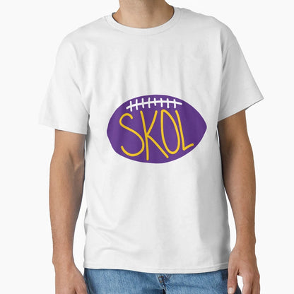 Skol Mn Minnesota Vikings Skol Mn T-Shirt - Minimalist Print Men Women - T-Shirt, Sweatshirt, Hoodie
