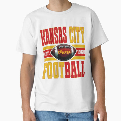 Art Kansas City Chiefs T-Shirt - Custom Art Print Unisex - T-Shirt, Sweatshirt, Hoodie