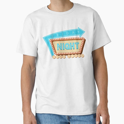 Friday Night Game Night T-Shirt - Casual Everyday Wear Unisex - T-Shirt, Sweatshirt, Hoodie