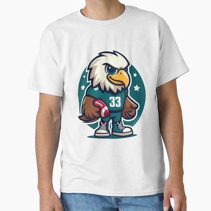 Usa Football Logo T-Shirt - Unique Graphic for Adults - T-Shirt, Sweatshirt, Hoodie