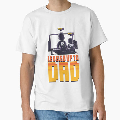 Father Son Gamer Level Up T-Shirt - Novelty Apparel Men Women - T-Shirt, Sweatshirt, Hoodie