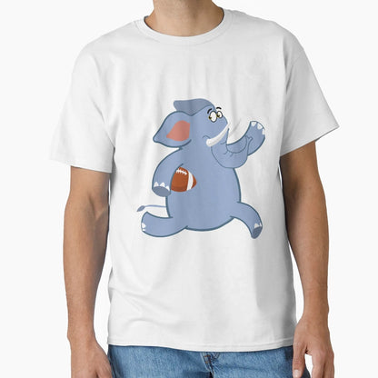 Elephant Rugby Ball T-Shirt - Novelty Apparel Men Women - T-Shirt, Sweatshirt, Hoodie