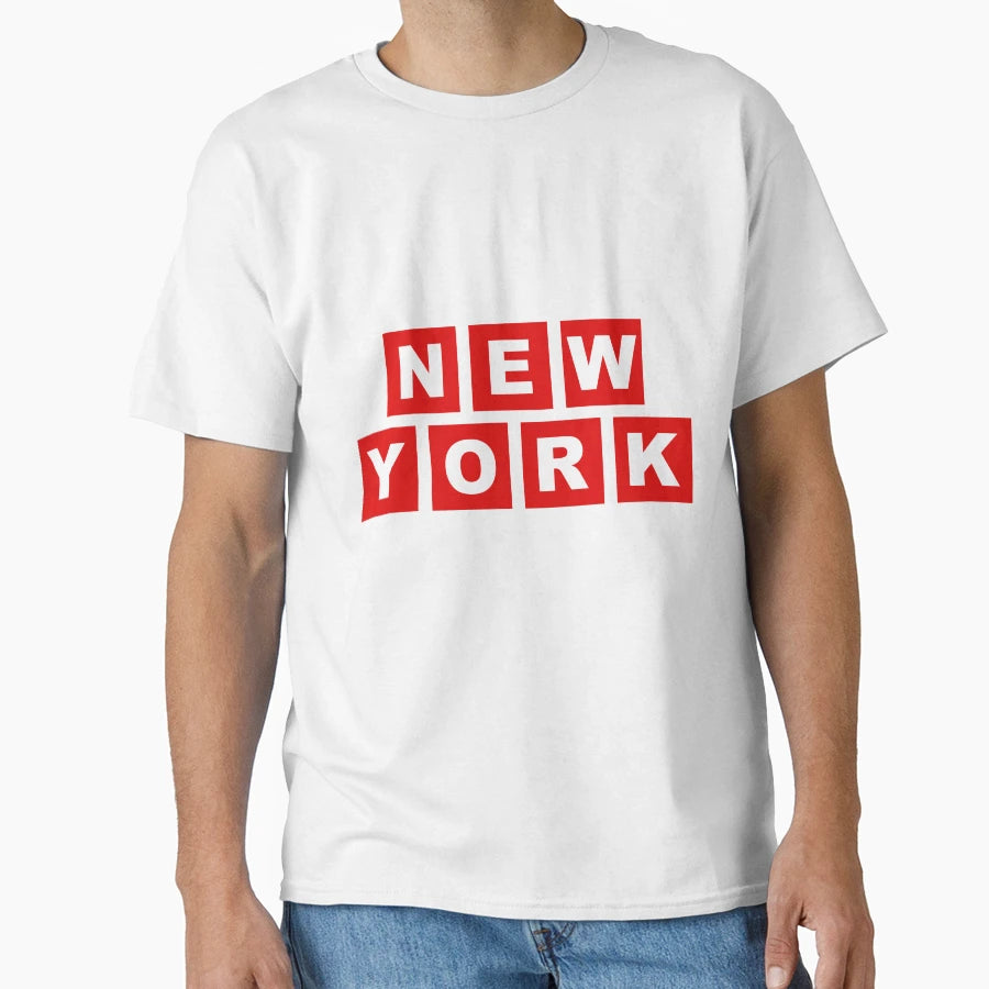 New York T-Shirt - Minimalist Print Men Women - T-Shirt, Sweatshirt, Hoodie