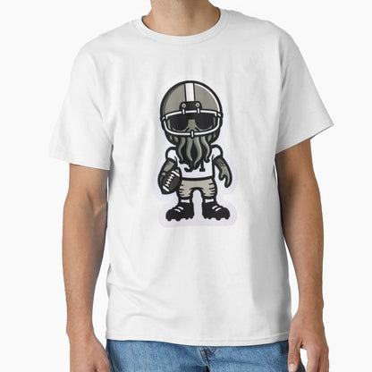 Cthulhu Football Player T-Shirt - Streetwear Style for Adults - T-Shirt, Sweatshirt, Hoodie