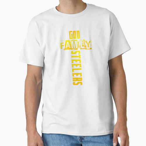 God Family Steelers T-Shirt - Aesthetic Graphic Unisex - T-Shirt, Sweatshirt, Hoodie