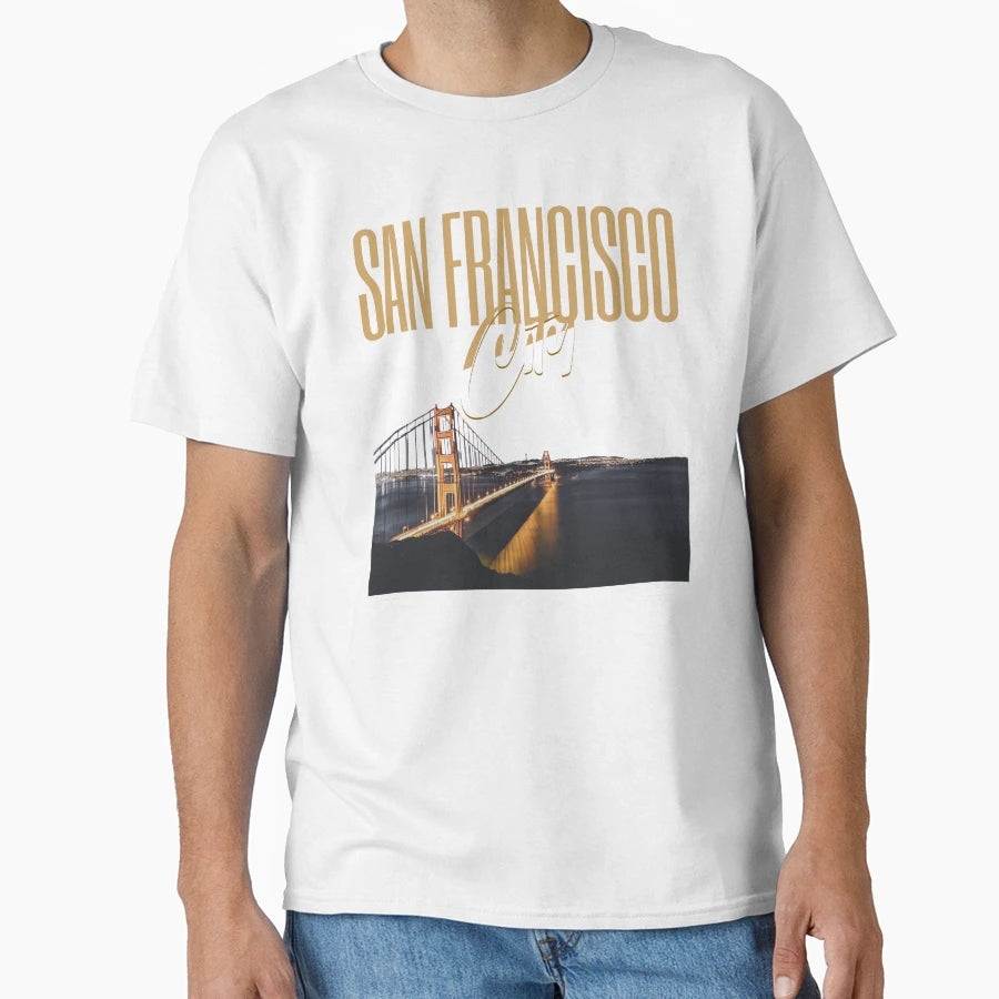 San Francisco T-Shirt - Unique Graphic for Adults - T-Shirt, Sweatshirt, Hoodie