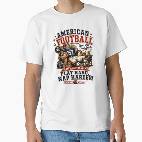 Football T-Shirt - Trendy Graphic for Adults - T-Shirt, Sweatshirt, Hoodie