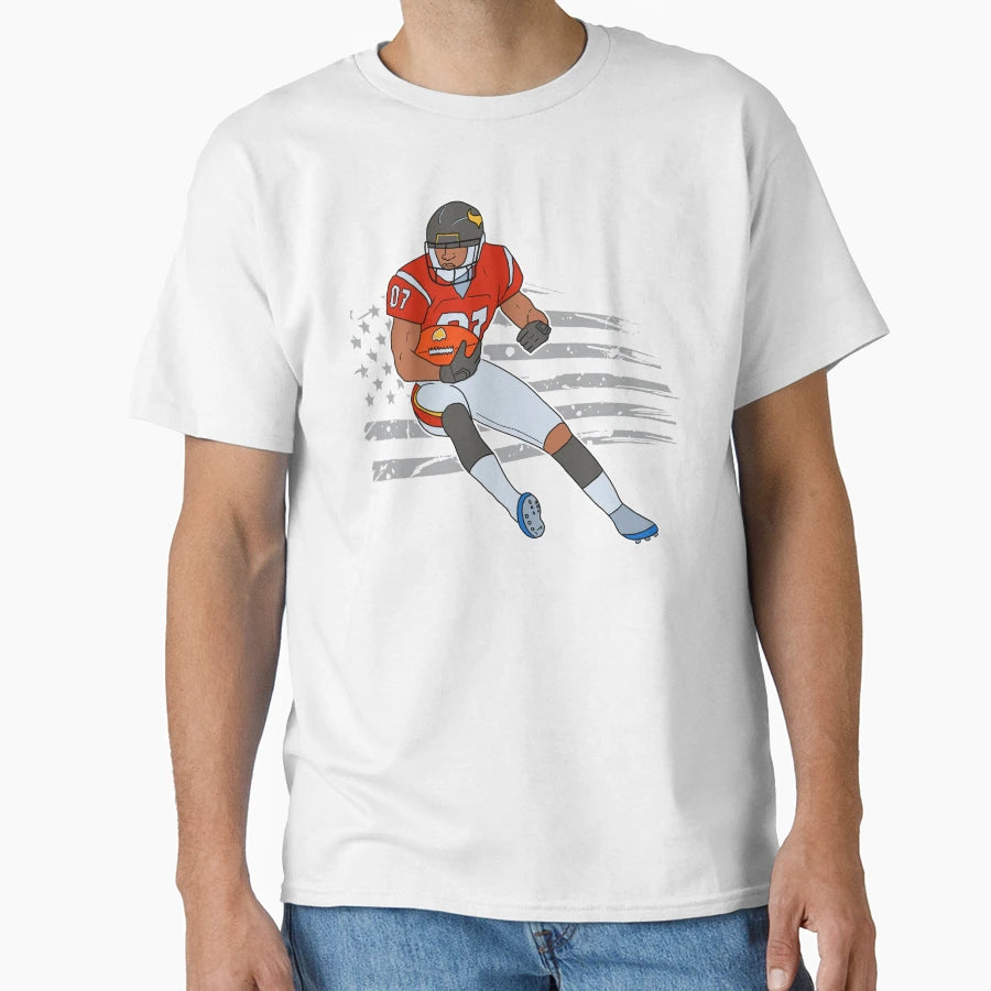 American Football Funny T-Shirt - Casual Everyday Wear Men Women - T-Shirt, Sweatshirt, Hoodie