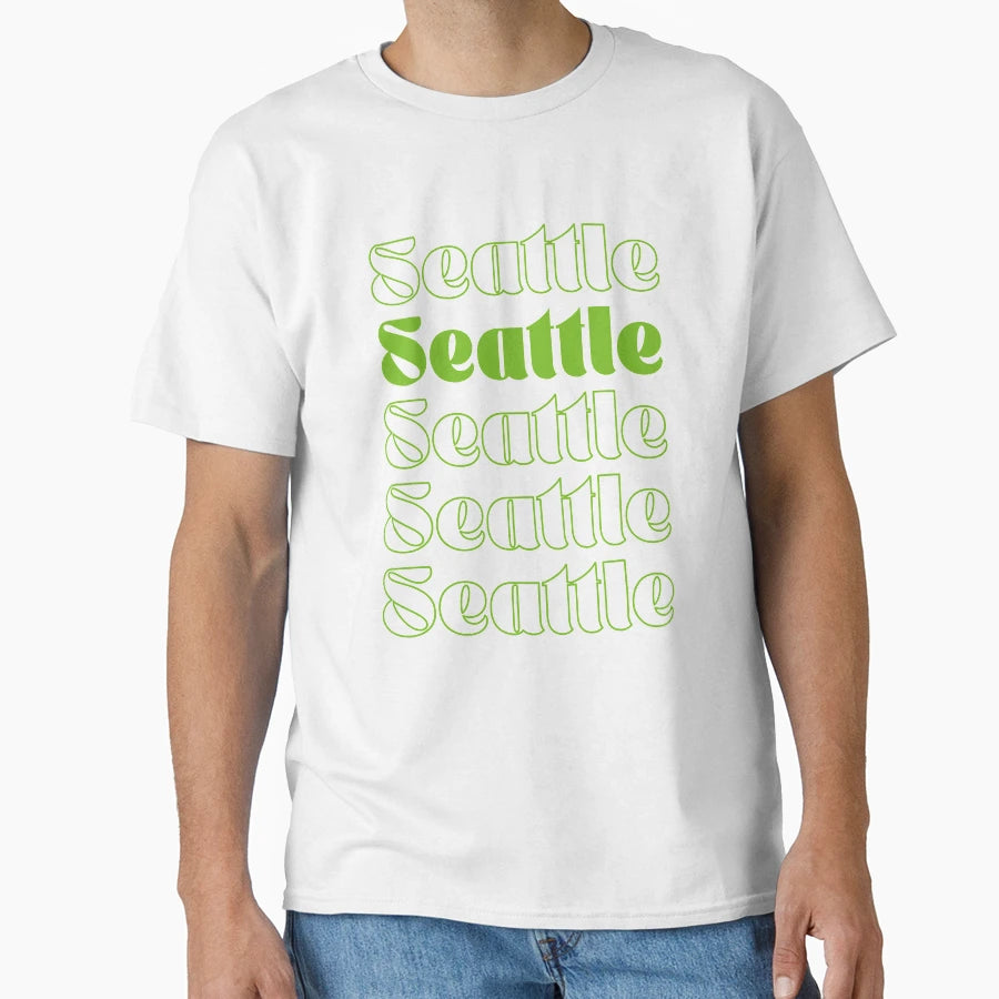Seattle Washington Football Sea And T-Shirt - Novelty Apparel for Adults - T-Shirt, Sweatshirt, Hoodie
