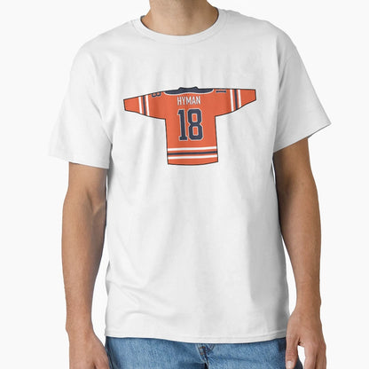 Zach Hyman Jersey T-Shirt - Streetwear Style for Adults - T-Shirt, Sweatshirt, Hoodie