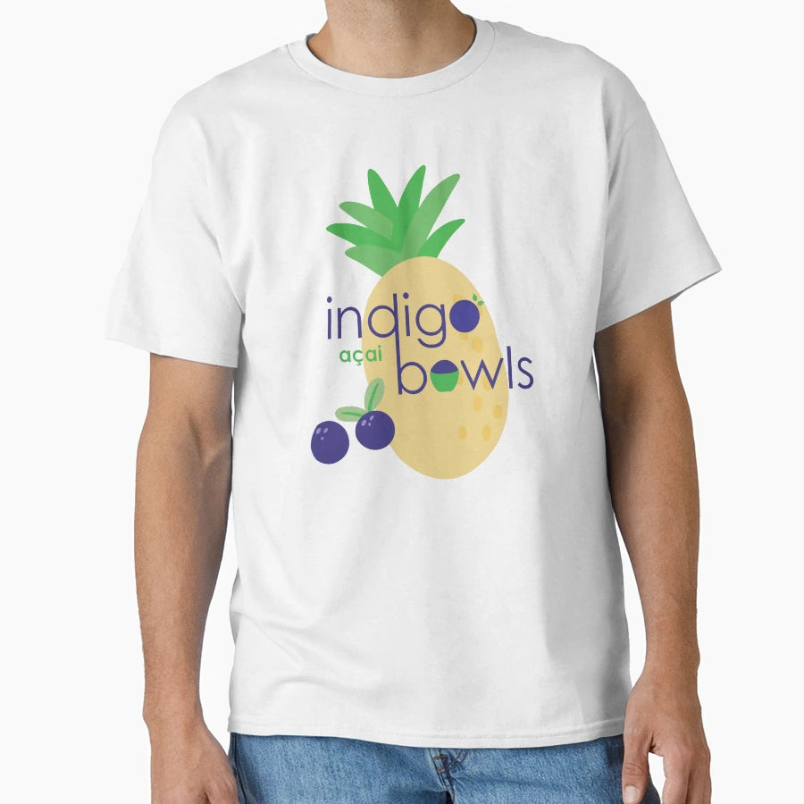 Indigo Bowls Secondary Logo T-Shirt - Custom Art Print Unisex - T-Shirt, Sweatshirt, Hoodie