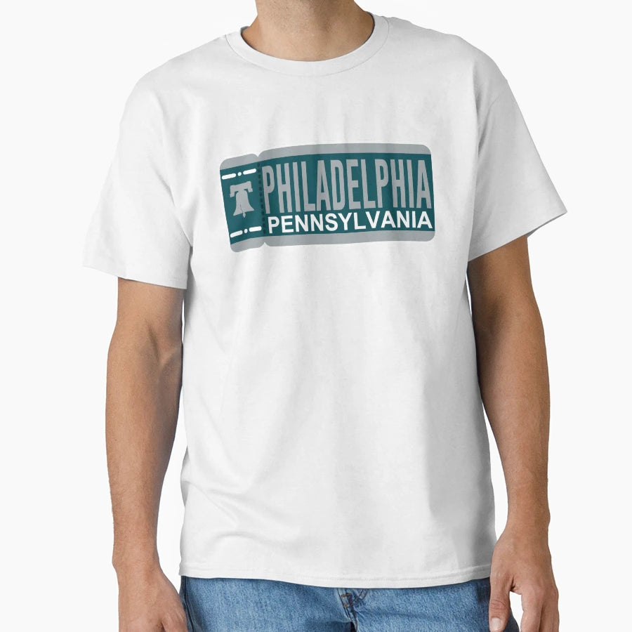 Philadelphia Ticket Alternate T-Shirt - Minimalist Print for Adults - T-Shirt, Sweatshirt, Hoodie