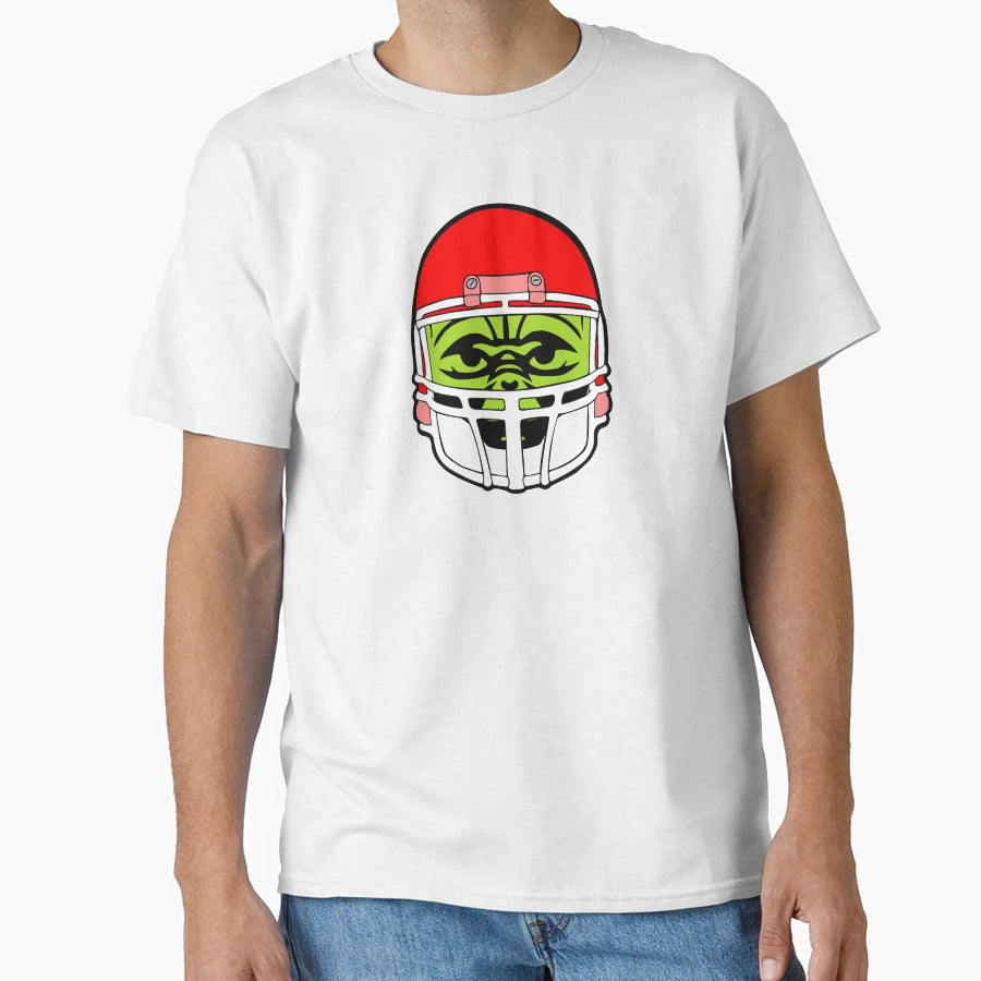 Football Player Yoda T-Shirt - Minimalist Print Men Women - T-Shirt, Sweatshirt, Hoodie