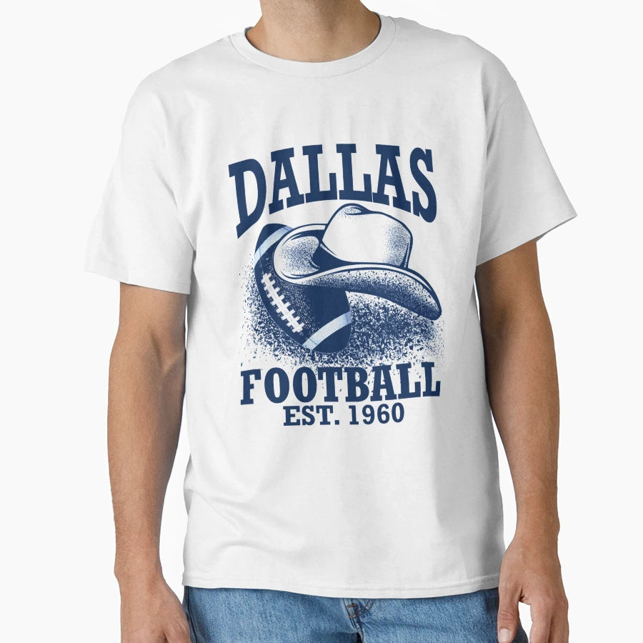 Art Dallas Cowboys T-Shirt - Novelty Apparel for Adults - T-Shirt, Sweatshirt, Hoodie