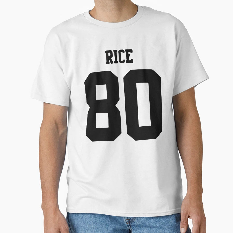Jerry Rice T-Shirt - Graphic Print Men Women - T-Shirt, Sweatshirt, Hoodie